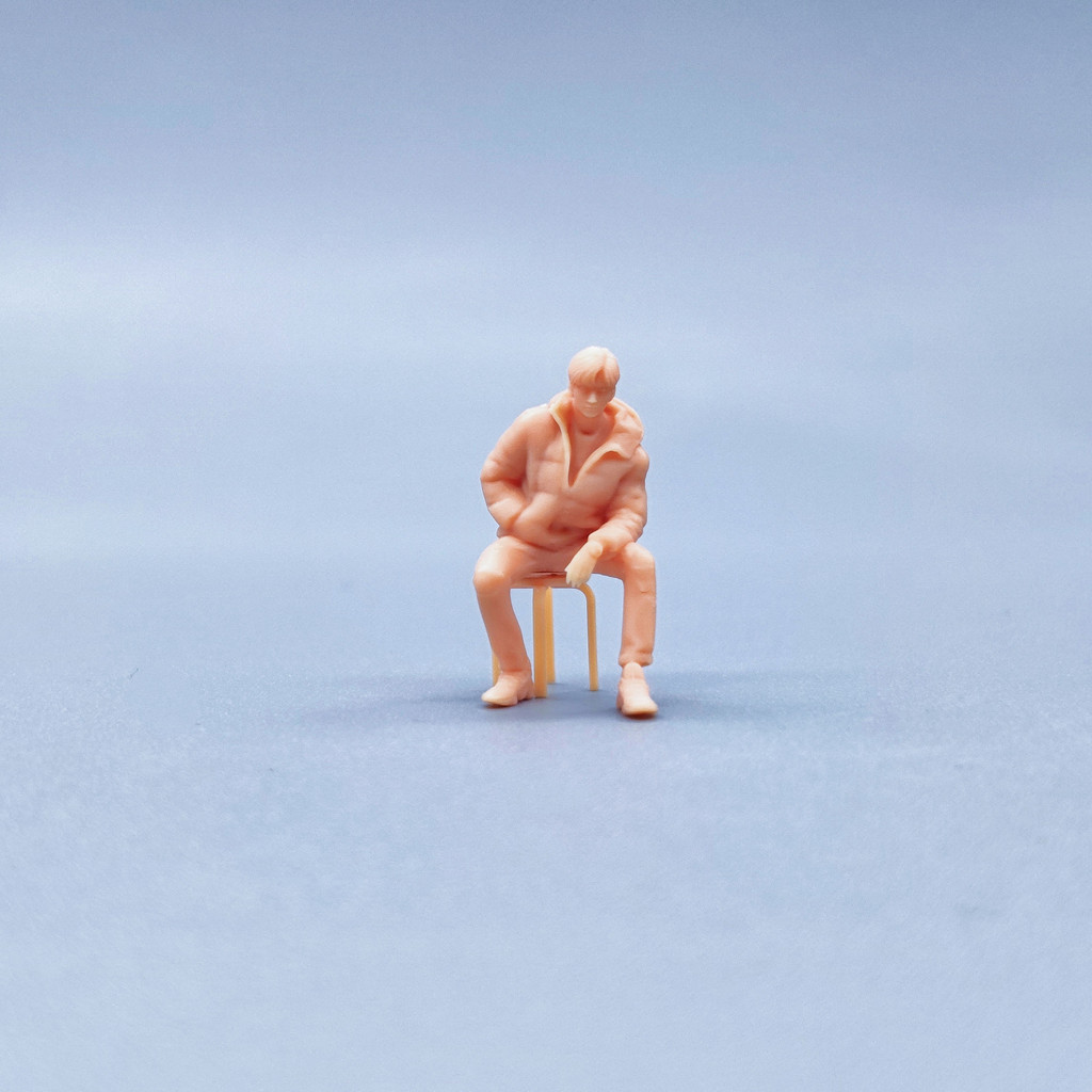[Uh Hum Model] Ready Stock 1: 64 Doll 1: 43 Miniature White Model ...