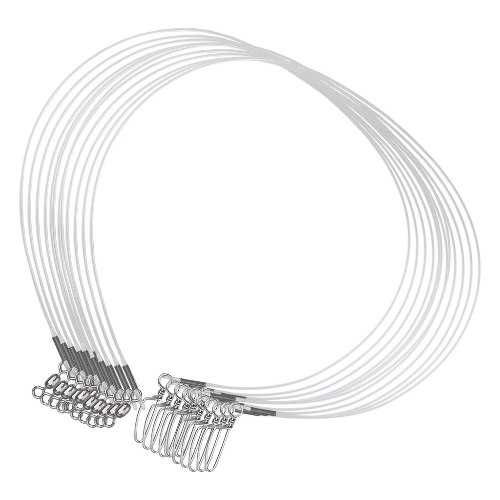 【Anna】Fluorocarbon Fishing Leader Anti-Tangling Quick Sinking Fishing ...