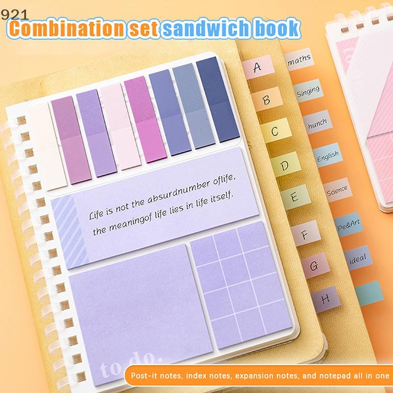 Nuannuaa 1 ชุดเคาน์เตอร์มัลติฟังก์ชั่นโน้ตบุ๊ค Sticky Notes Self ...