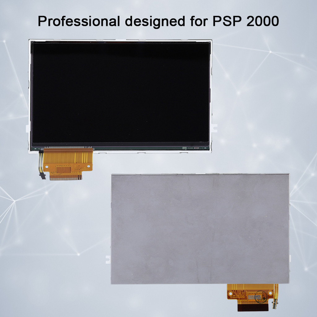 สนุก ~ จอแสดงผล LCD Backlight หน้าจอ LCD สําหรับ PSP 2000 2001 2002 ...