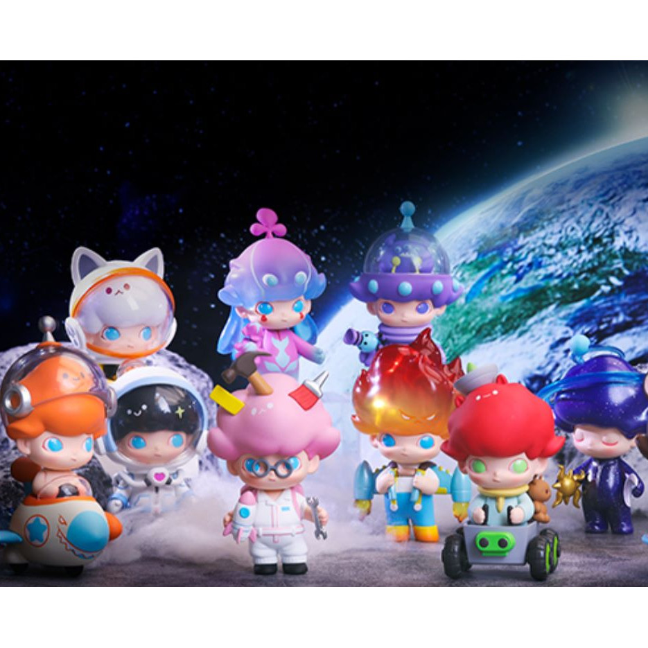 POPMART POPMART DIMOO Space Travel Series Mystery Box Figure ของแท้ 100 ...