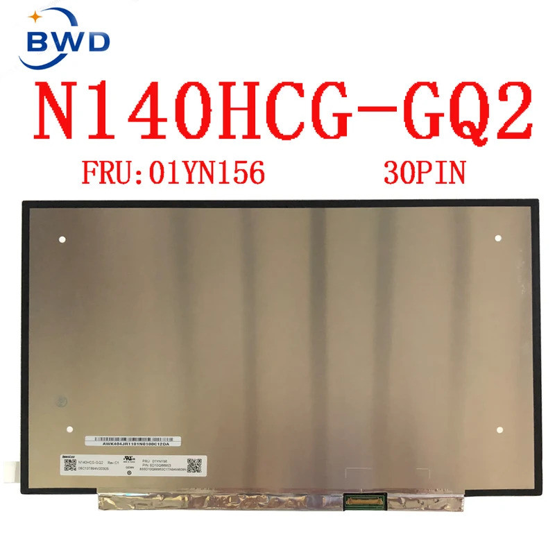 Dalle LED 15.6 - 1920X1080 - 30 Pins - sans Fixations - B156HAN02.3