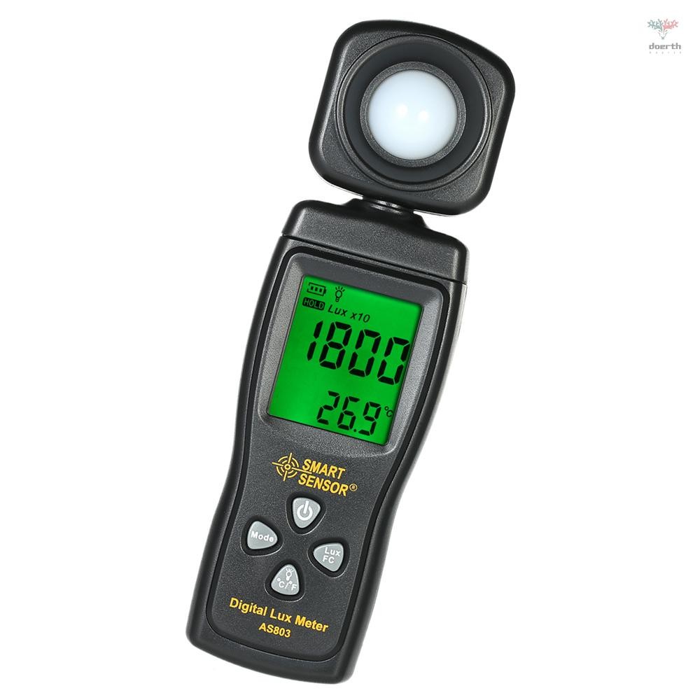 Smart SENSOR Mini Digital Lux Meter จอแสดงผล LCD มือถือ Illuminometer ...