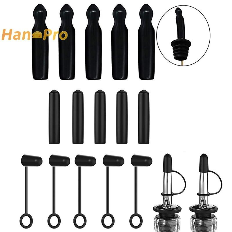 Hanpro> 10pcs ยาง Pourer หมวก Winte ขวด Pour Spout Cover Pour Spouts ...
