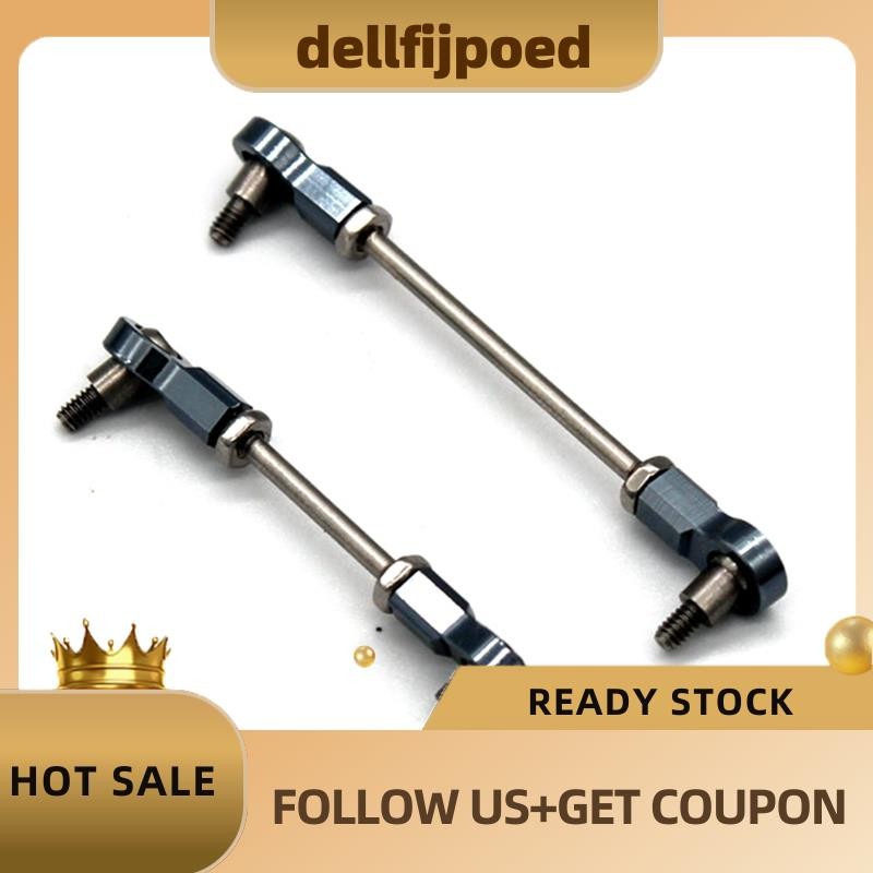 dellfijpoedMetal Steering Link Rod Servo Rod Set สําหรับ 284131 K969 ...