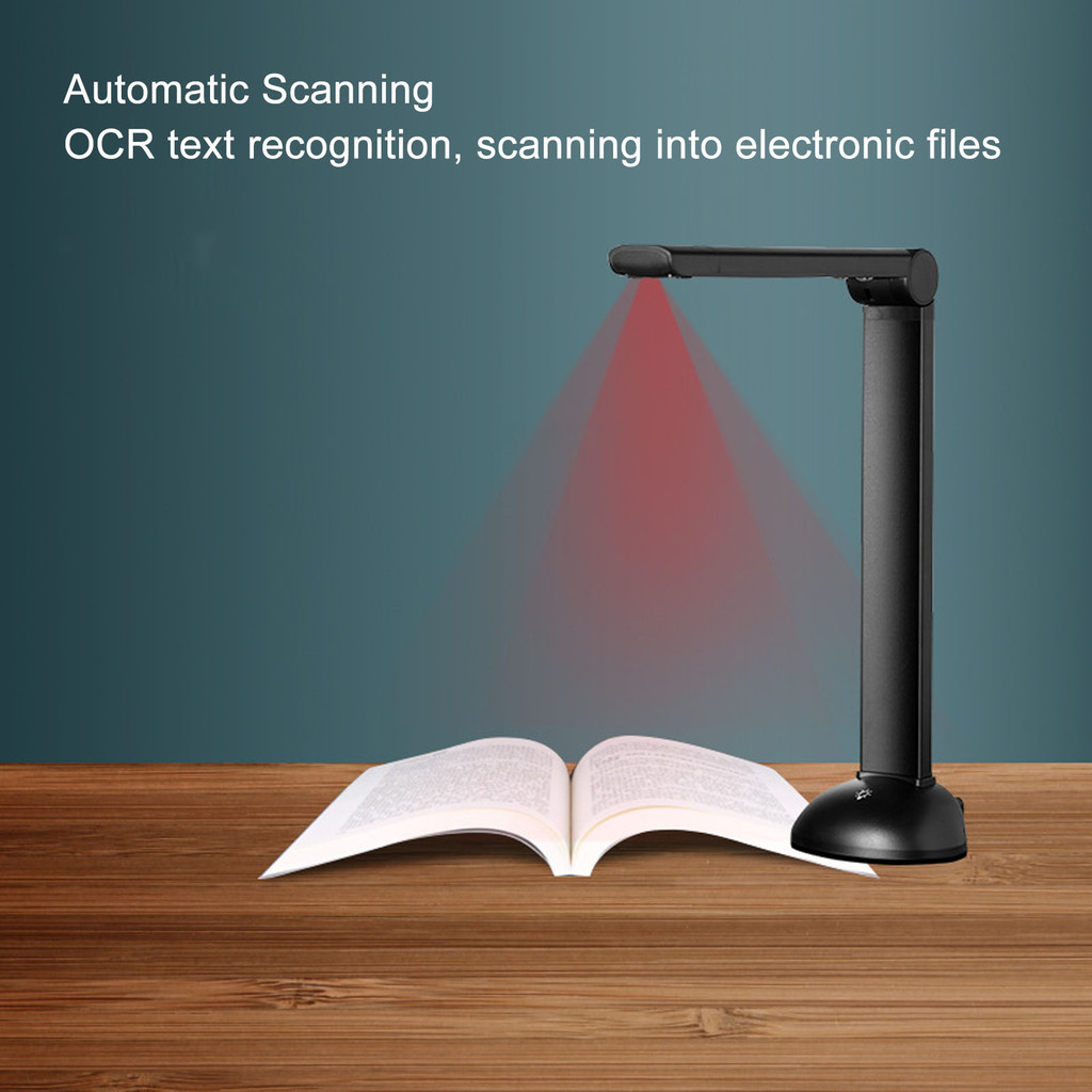 LZB2 A3 A4 Document Scanner with LED Light 12MP HD 3672x2856 Resolution ...