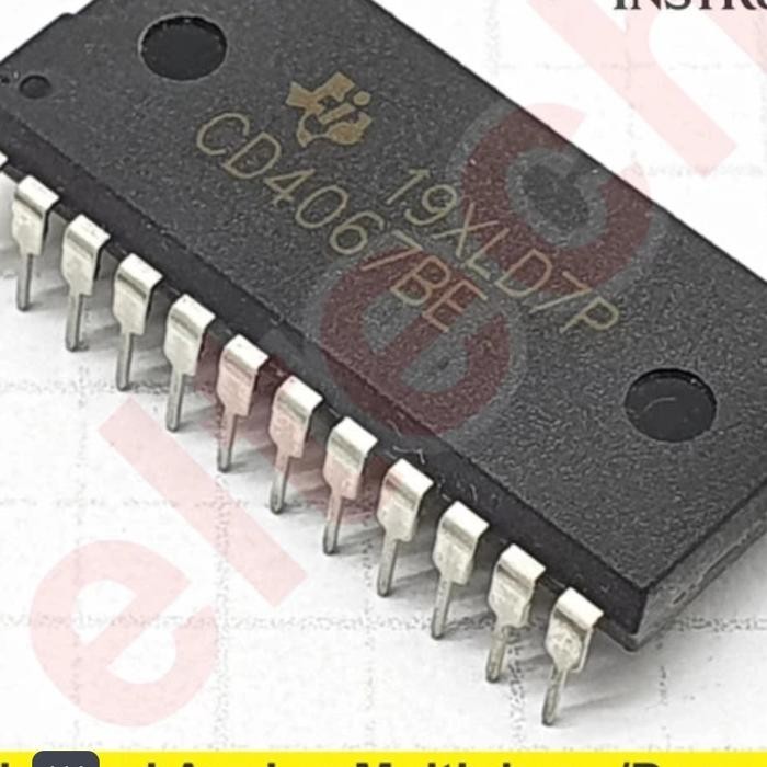 Part IC CD4067 BE CD 4067 BE CD 4067BE CD4067BE อุปกรณ์ไฟฟ้า | Shopee ...