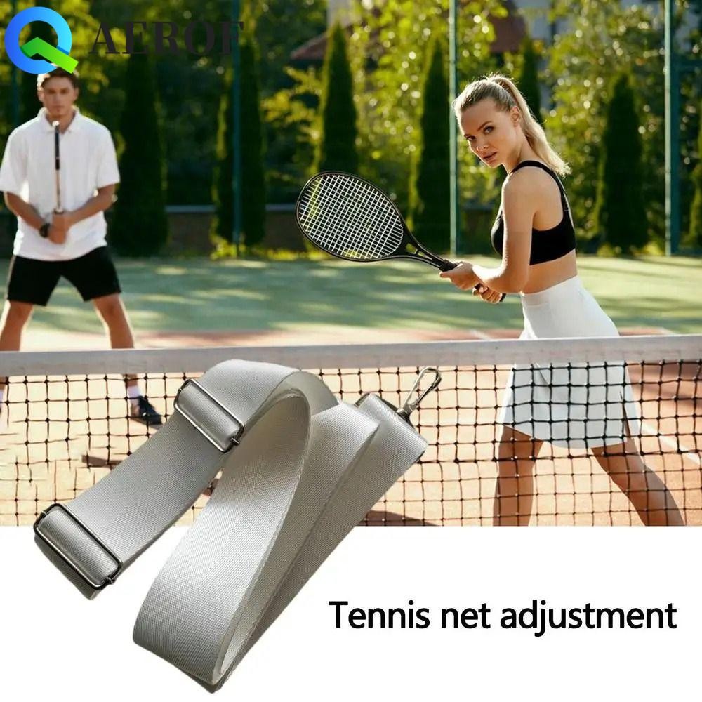 AEROF Tennis Court Net, 130g 220*5cm สายคล้องคอเทนนิสแบบปรับได้, ไนลอน ...
