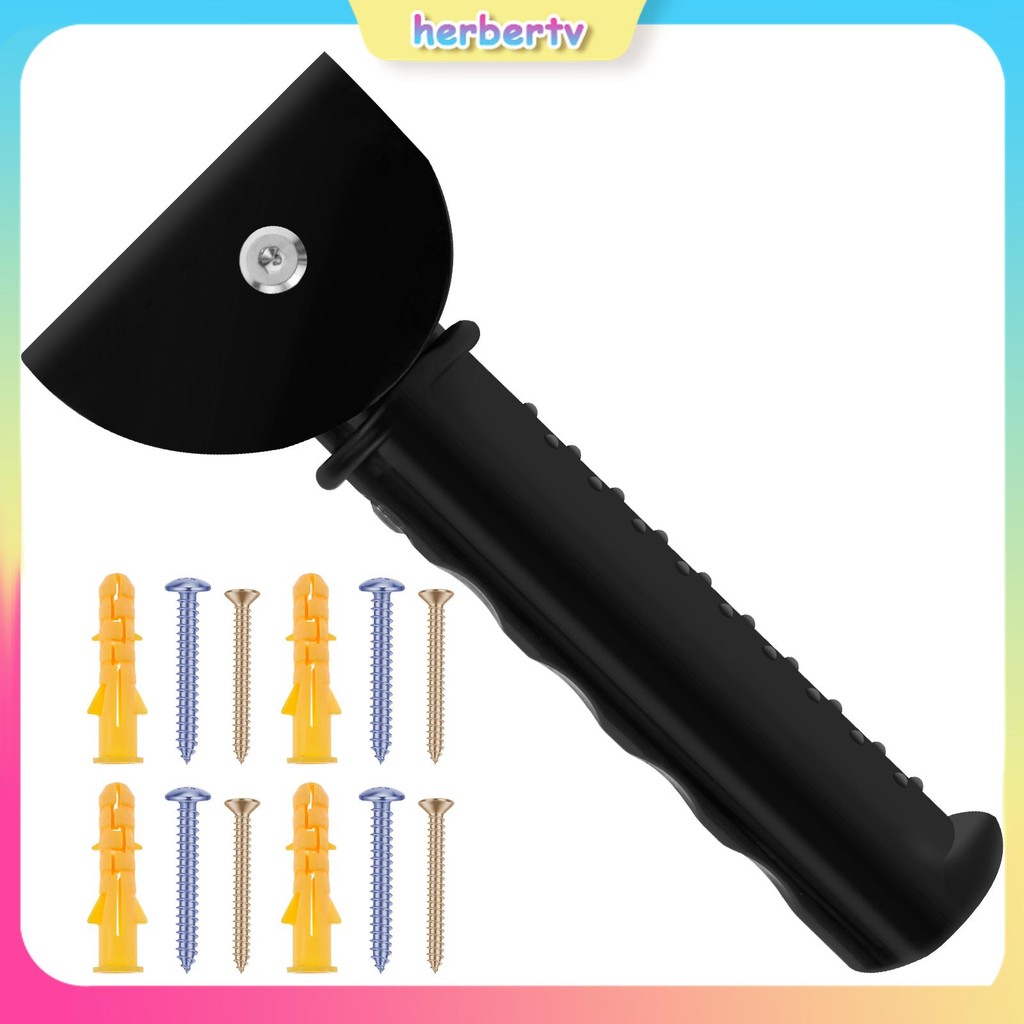 Doorway Flip Assist Handle 5.5 นิ้วพับได้ Flip Up Grab Bar Nonslip ...
