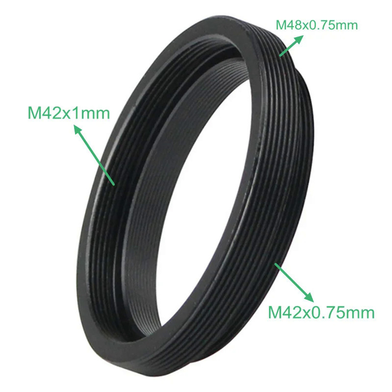 M48/M42 T2 Teleskop Adapter Ring - 8mm Flansch Für Professionelle Astrofotografie