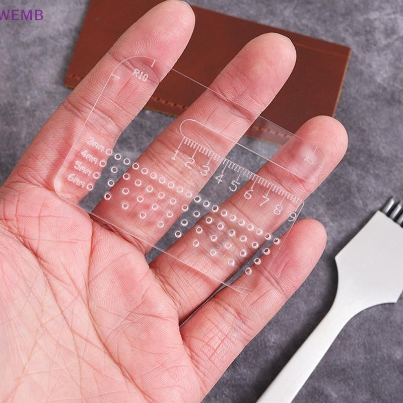 WEMB 4mm Multi-functional หนาโปร่งใส Puller อะคริลิคโค้งมนตัดระยะทางไม้ ...