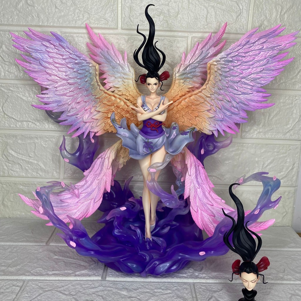 [DW] One Piece Figure-Made JT Six-Winged Robin Angel มาแกะสลักสองหัว ...