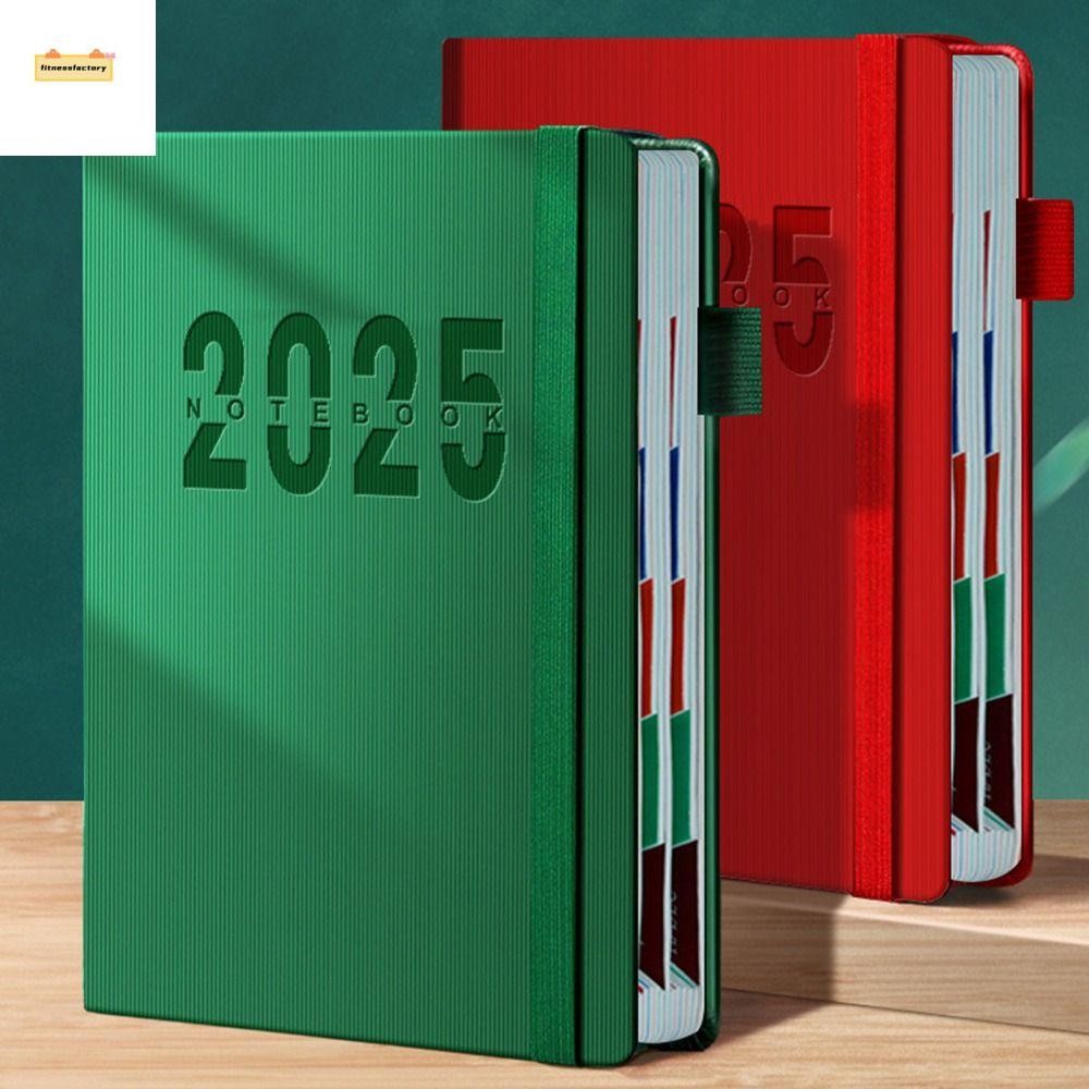 Fitnessfactory 2025 Schedule Planner Notepad ภาษาอังกฤษ 12 เดือน 365 ...