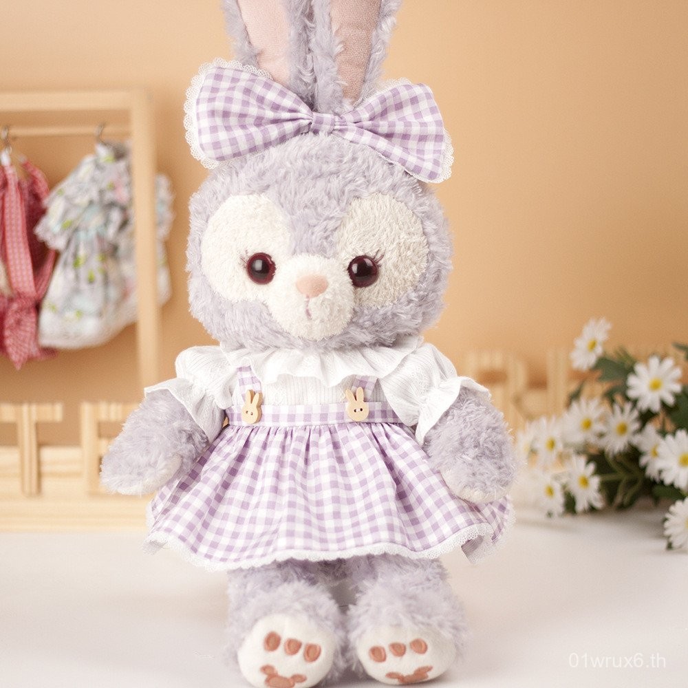 ใหม่ Star Dailu เสื้อผ้าเด็กกระต่ายปุ่มไม้กระโปรงสายรัดตาข่ายสีม่วง ...
