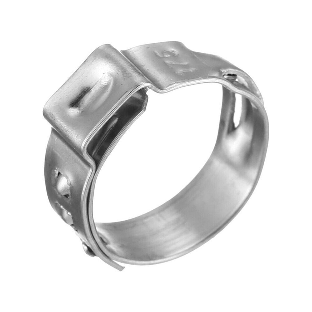 Oetiker Single Ear Hose Clamps - Stainless Steel Stepless Clamps, Size 1-15/16 Inch (50mm), 7-Pack (Pack Of 10)