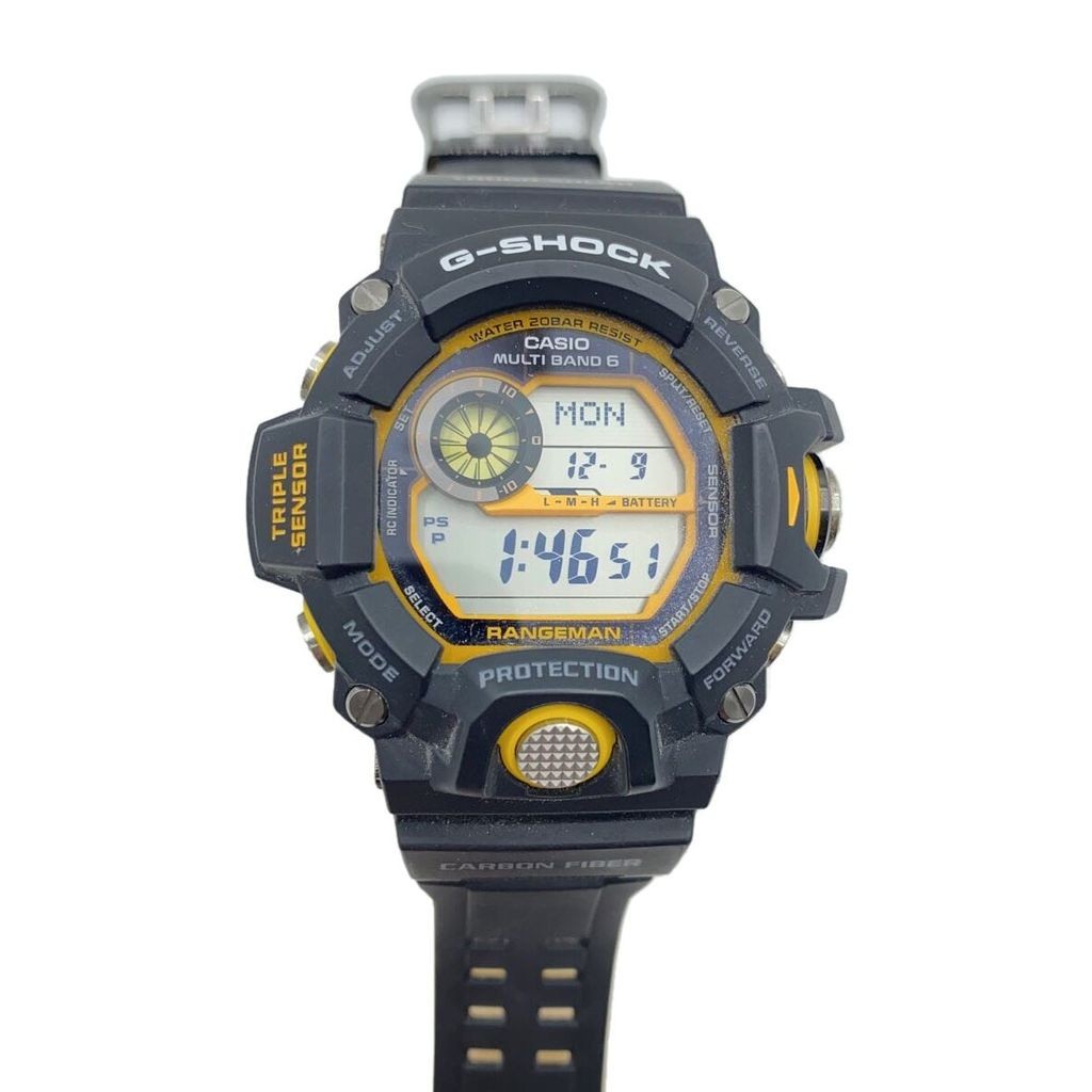 Casio Mens RANGEMAN Solar Watch Digital BLK GW-9400YJ ส่งตรงจากญี่ปุ่น ...