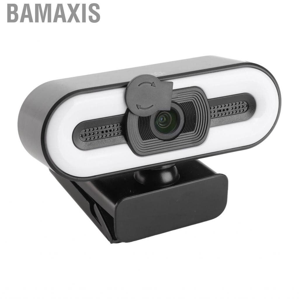 Bamaxis เว็บแคม Bafovy 4K USB พร้อมไมโครโฟนการปราบปรามเสียง 5MP HDR ...