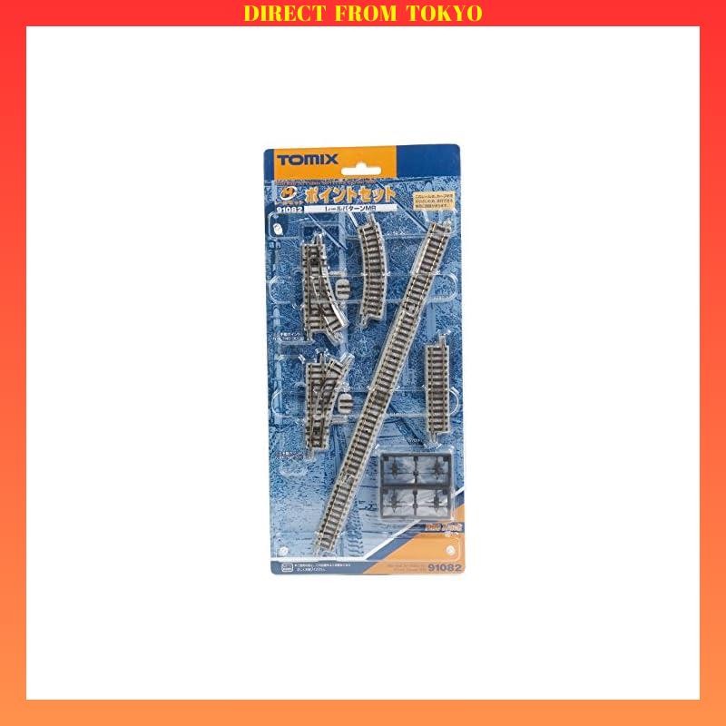 TOMIX N Gauge Mini Rail Set Point Set MB Pattern 91082 Railway Model ...