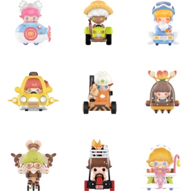POPMART Dimoo Where to Go Series Mystery Box Figure สินค้าของแท้ 100% ...