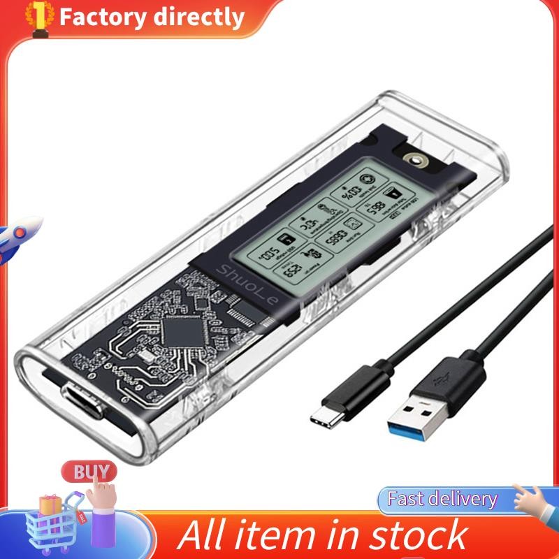 ม. 2 NVME/NGFF Dual Protocol Solid State Drive Case อัจฉริยะ Digital ...