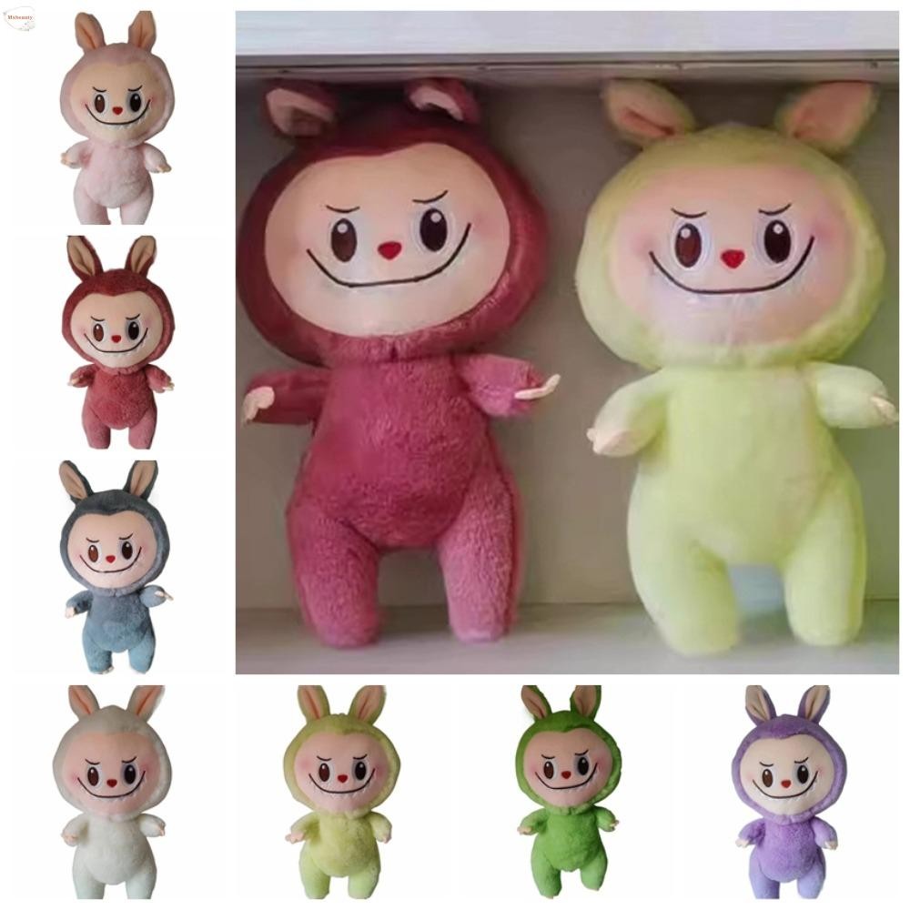MXBEAUTY Labubu ตุ๊กตายัดนุ่น, ของเล่นยัดไส้ Bubble Rabbit Labubu Time ...