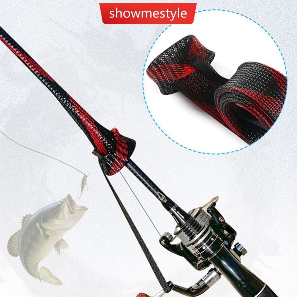 SML 30 มม.*1.7M Telescopic Rodฝาครอบป้องกันPETทอผ้าScratch-Proofฝาครอบ ...
