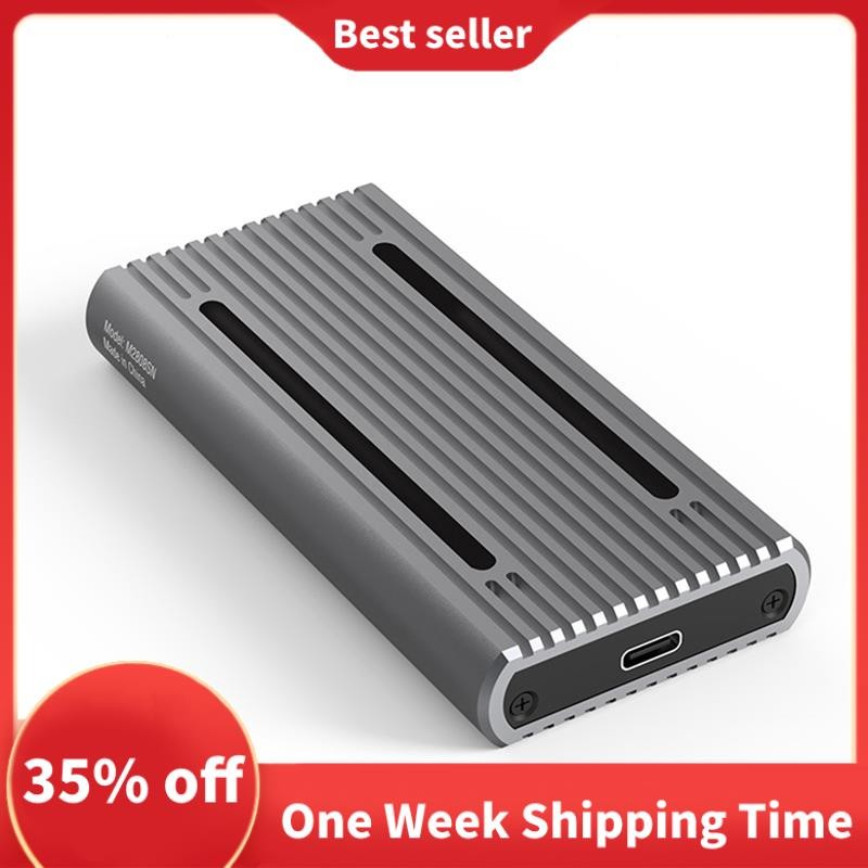 RGB Dual Protocol M.2 Hard Drive Enclosure Nvme/Ngff Universal Gen2 ...