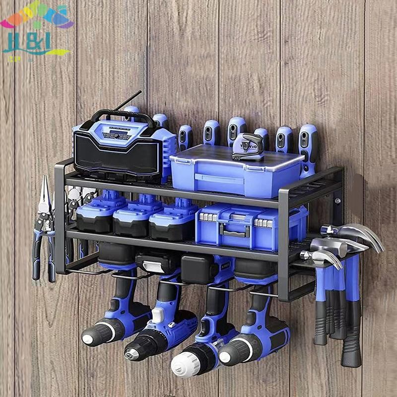 H&L Apr Power Tool Rack ที่วางสว่านไฟฟ้าติดผนัง Organizer ประแจ ...