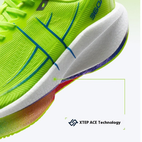XTEP 360X 2.0 ผู้ชายรองเท้าวิ่งแผ่นคาร์บอนไนล่อนไฟเบอร์กลาสคณะกรรมการความเสถียรทนต่อการสึกหรอสําหรับผู้หญิงรองเท้ากีฬา — รองเท้ากีฬา แบรนด์ Xtep ของแท้ 100% เช็คราคาจาก Shopee Lazada thumbnail 3