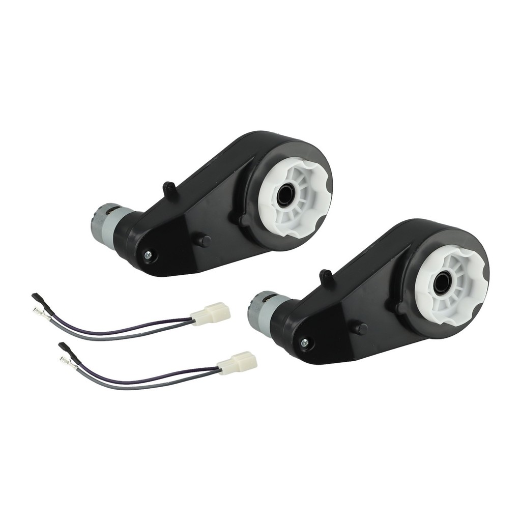 มอเตอร์ 24V RS550 พร้อมกล่องเกียร์ 2 ชิ้นสําหรับเด็กไฟฟ้าสําหรับรถยนต์ ...