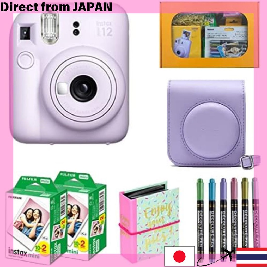 【Direct from Japan】[Instax 12 Gift BOX Set B] Fujifilm Instax Instant ...