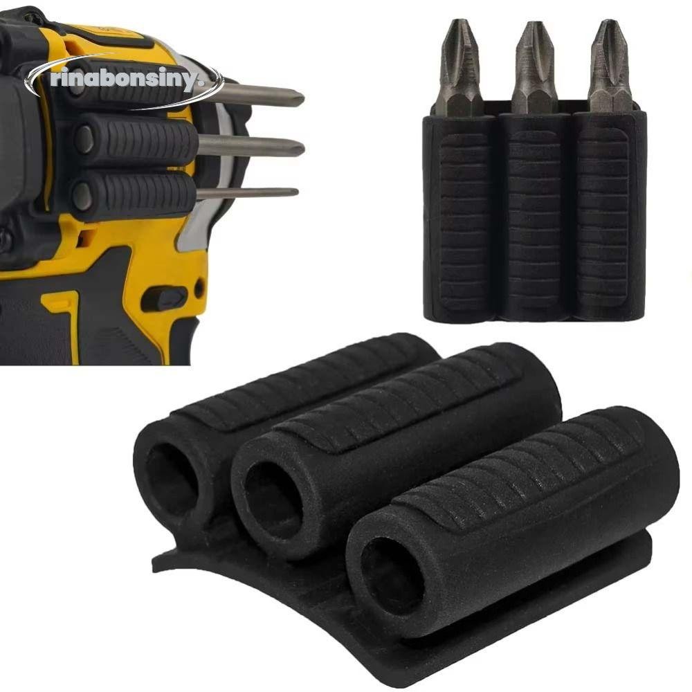 RINABONSINY Bits Holders, เจาะ Add-on Quick Change Self-กาวไขควงผู้ถือ ...