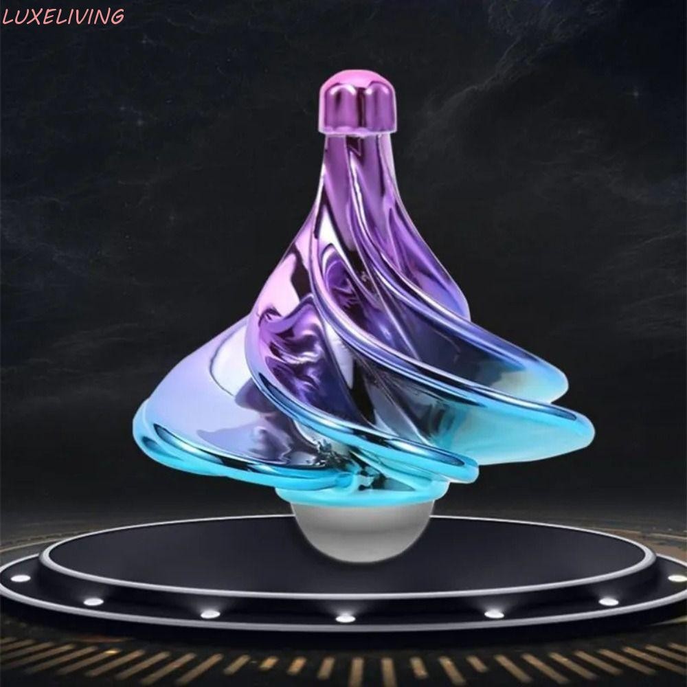 LUXELIVING Fidget Spinner ของเล่น, สีสัน Air Aerodynamic หมุนลม ...