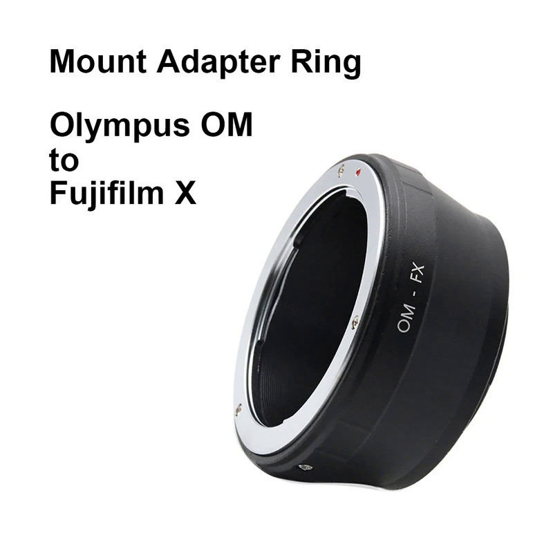Obiettivo con attacco OM-FX for Olympus OM Anello adattatore attacco for Fujifilm X OM-X for Olympus for Fujifilm XT XE XA XS XH Serie Xpro