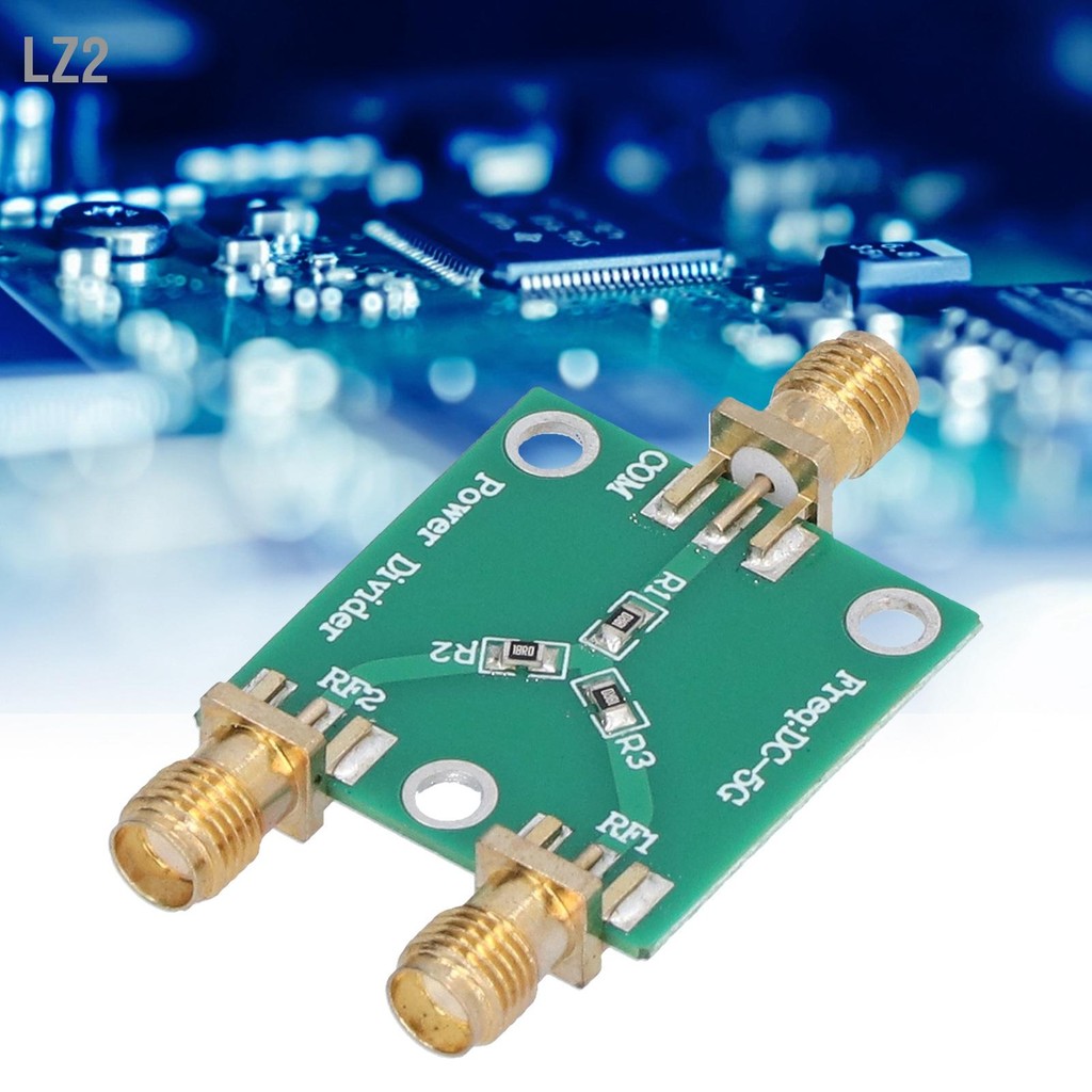 LZ2 Resistance Power Divider Module RF 2 Way Splitter Board Distributor ...