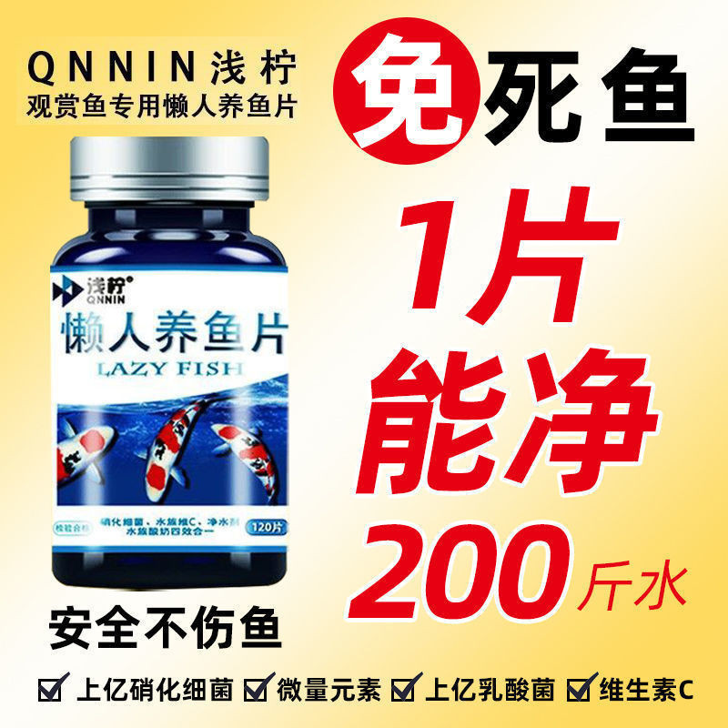Lazy Fish Tank Fish Fillet Purification Water Nitrifying Bacteria ปลา ...