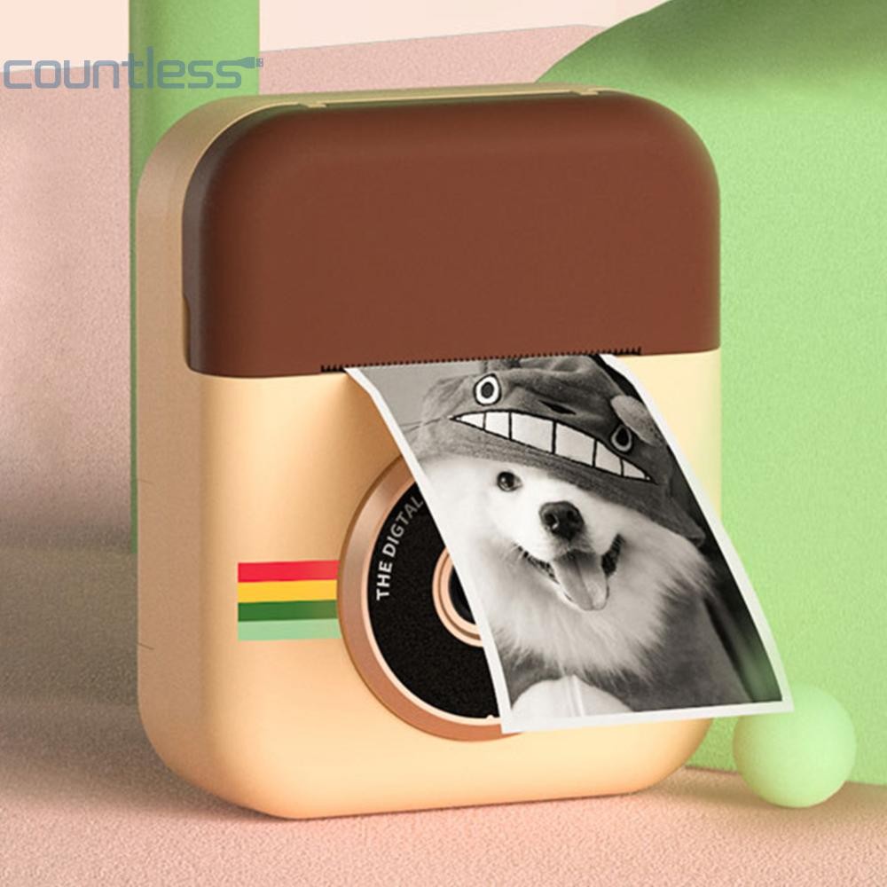 1500mah Mini Digital Camera Kids Instant Printing Camera ของเล่นเพื่อ ...