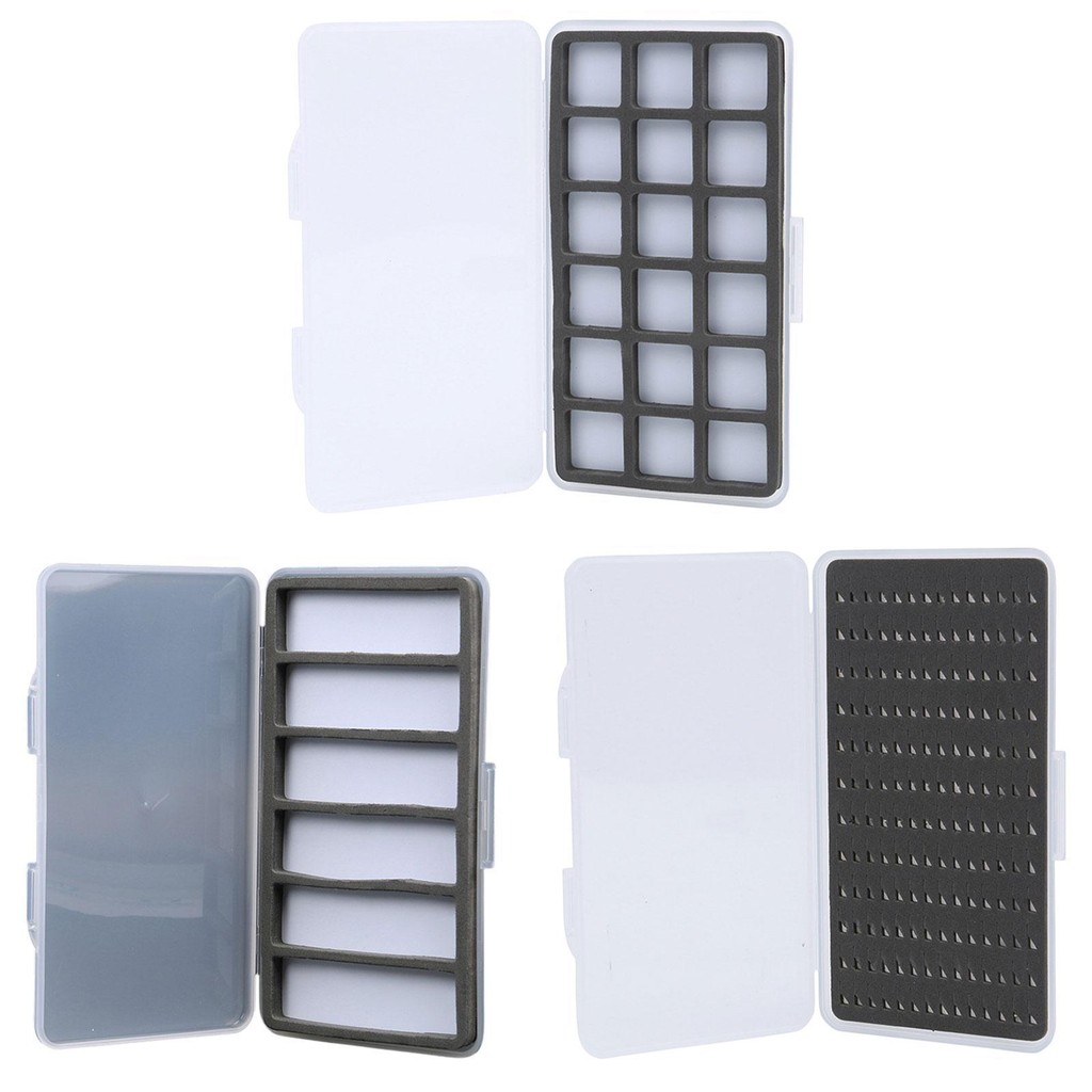 [mibum01eb] Fly Fishing Fly Storage Fly Box อุปกรณ์น้ําหนักเบา Lure ...
