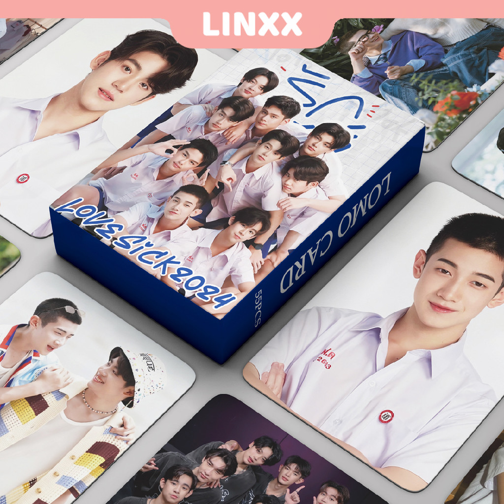 Linxx 55 ชิ้น LOVESICK 2024 อัลบั้ม Lomo Card Kpop Photocards โปสการ์ด ...