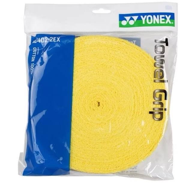 Yonex Towel Grip Badminton AC402EX Roll Racket Cotton Towel Roll Grip ...
