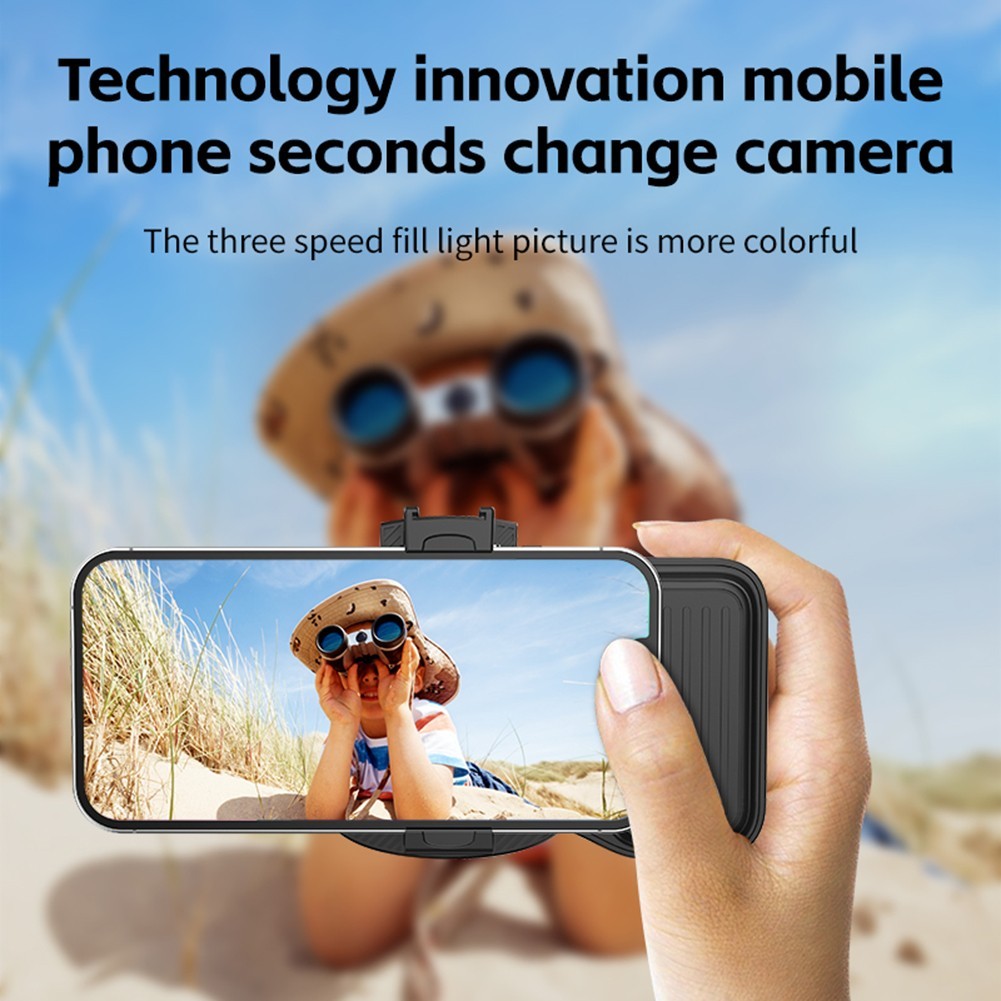 【EVER】Detachable Smartphone Camera Remote Control with Fill Light ...