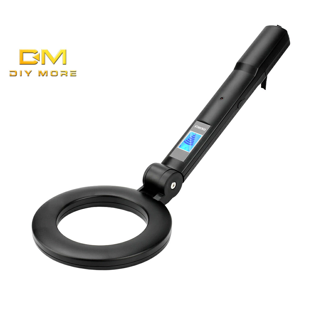 ภาพประกอบสินค้า เครื่องตรวจจับโลหะ DIYMORE DM3005A แบบมือถือ หน้าจอ LCD สามโหมดความไวสูง พร้อมสัญญาณเสียงและสั่นเตือน