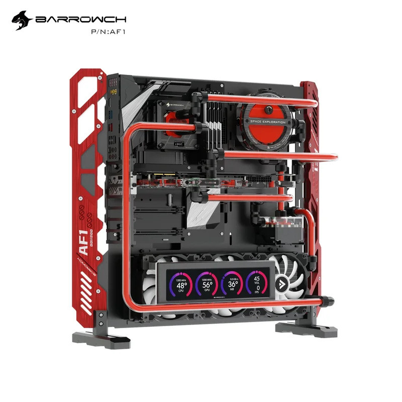 Barrowch PC Limited Edition เปิดอลูมิเนียมอัลลอยด์ Water Cooling Case ...