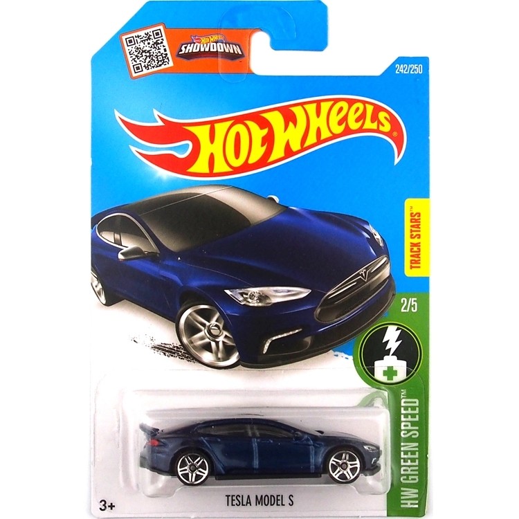 Hotwheels HotWheels TESLA Magic Beans S/ยานพาหนะไฟฟ้าหายากสีฟ้า TESLA ...
