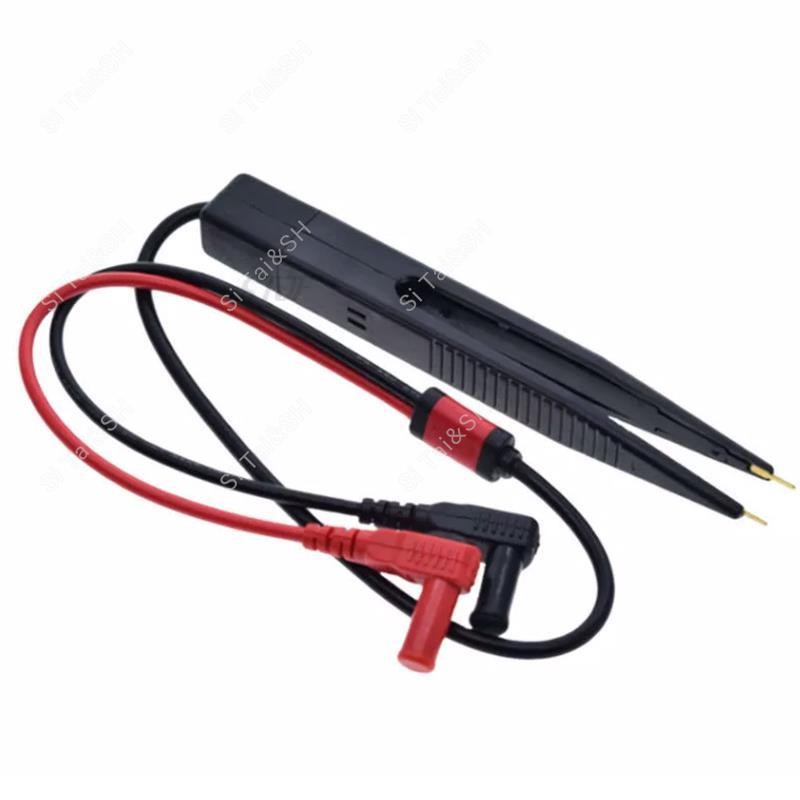ใหม่ SMD SMT ชิปทดสอบคลิปเมตรตะกั่ว Probe มัลติมิเตอร์ Tweezer ความ ...