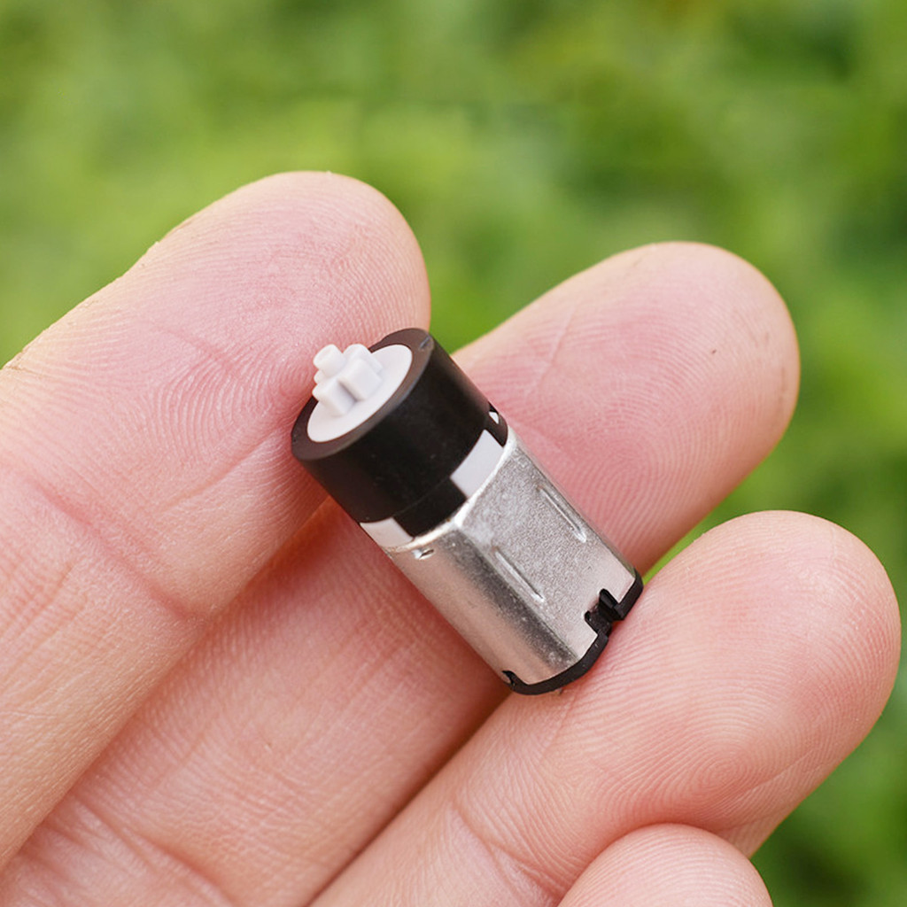 M10 Mini 10 มม.พลาสติกเกียร์ Precision Planetary เกียร์มอเตอร์ DC 5V 6V ...