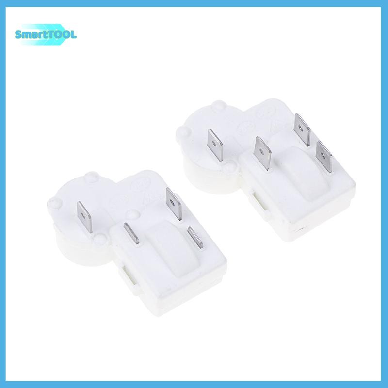 Utzn> 2/4Pins คอมเพรสเซอร์ตู้เย็น PTC Starter รีเลย์ Overload Protector ...