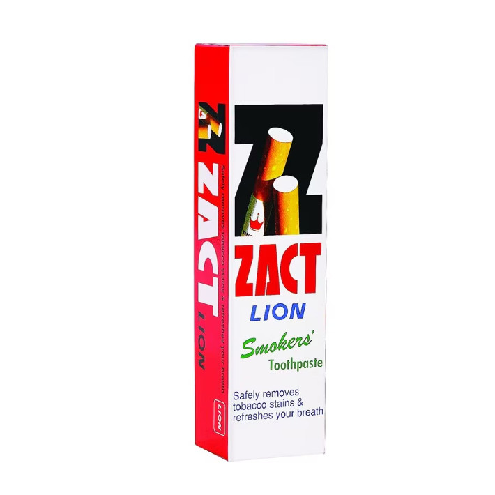 แซคท์ ยาสีฟัน สำหรับผู้สูบบุหรี่ Zact Toothpaste Smoker 160กรัม(สีแดง ...