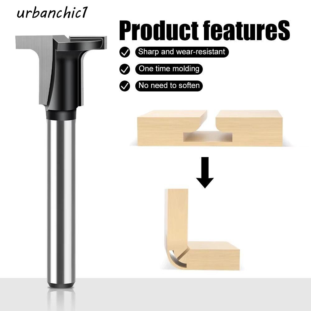 URBANCHIC Arc ดัด Router Bit, Flat Slotted High Strength Arc ดัดแบบ ...