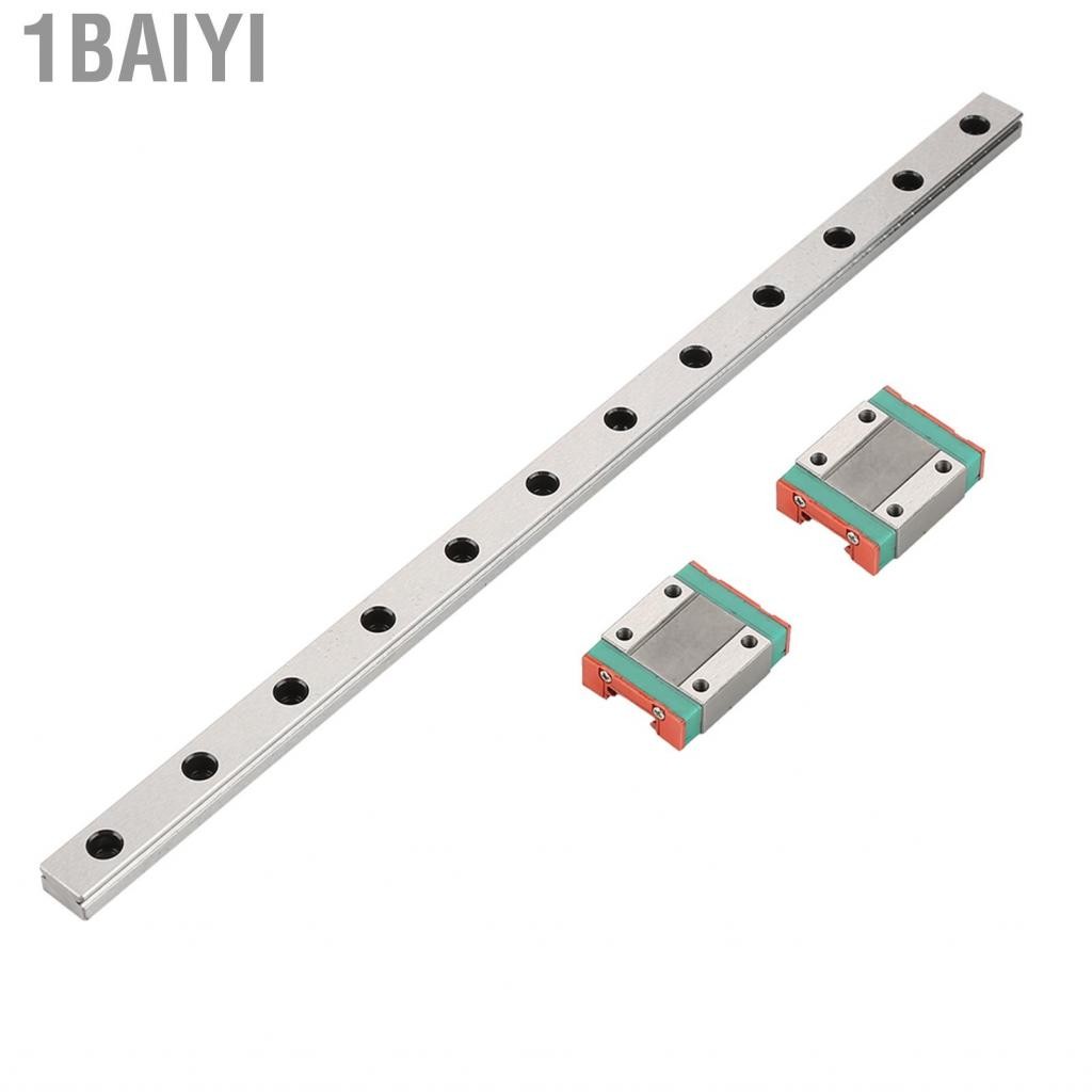 1baiyi MGN12 300mm Mini Linear Rail Guide พร้อม 2PCS MGN12B บล็อกสไลด์ ...